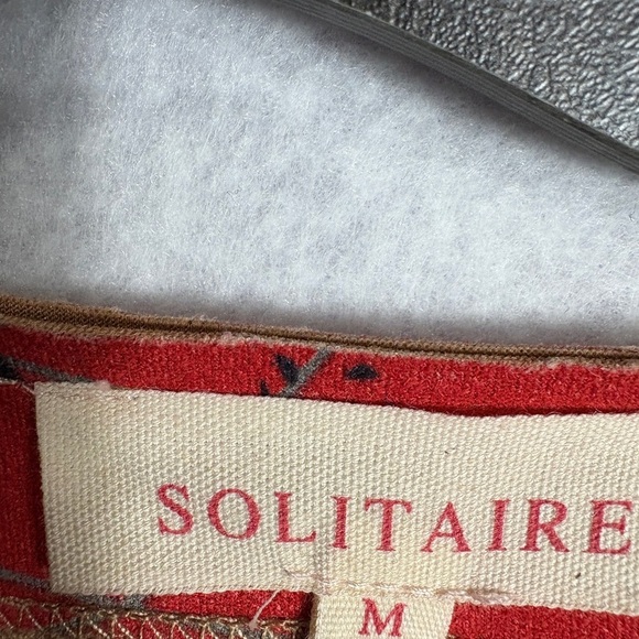 Solitaire Floral Red Kimono Robe - Picture 3 of 3